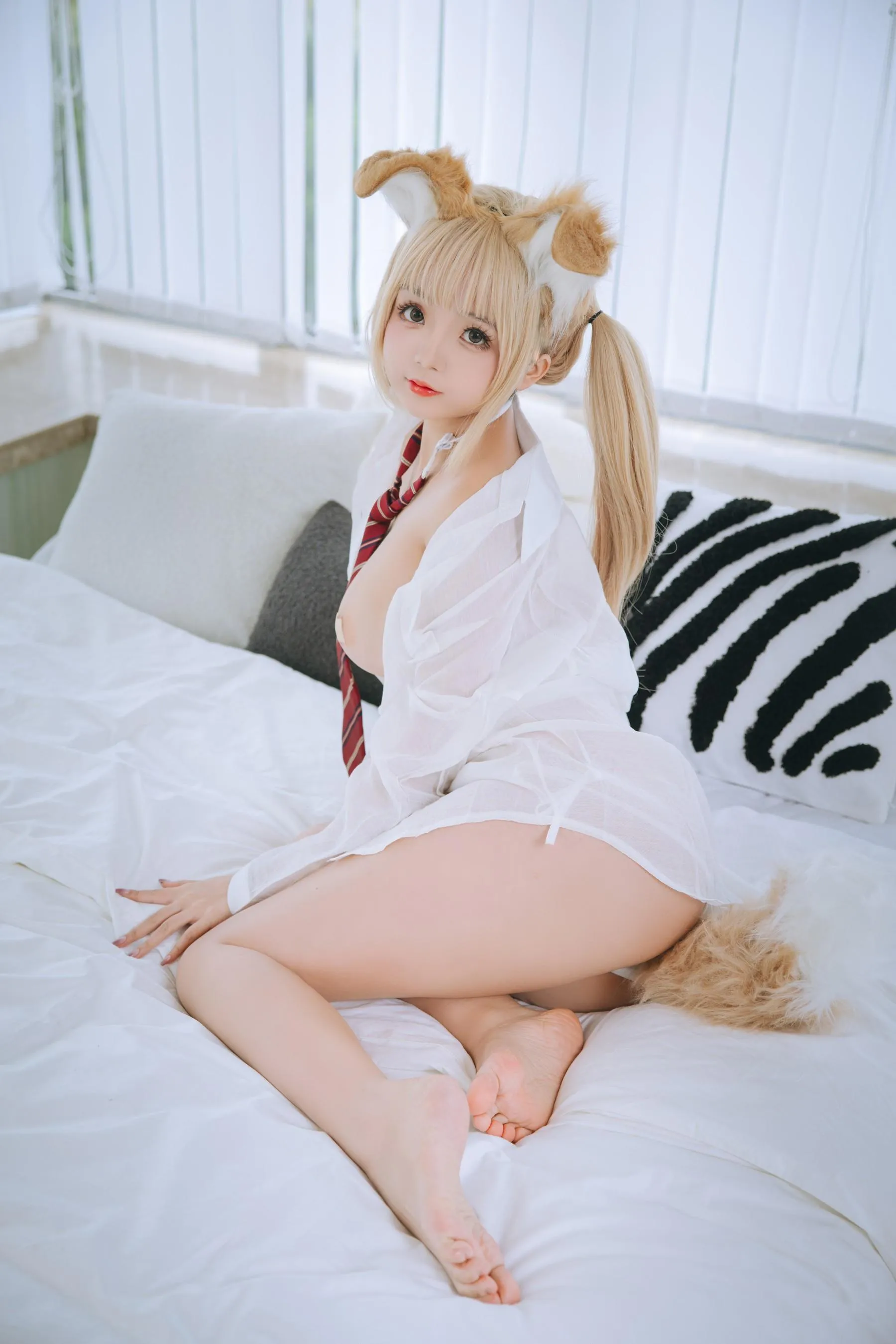 日奈娇 – NO.67 衬衫小狗 [50P]插图4
